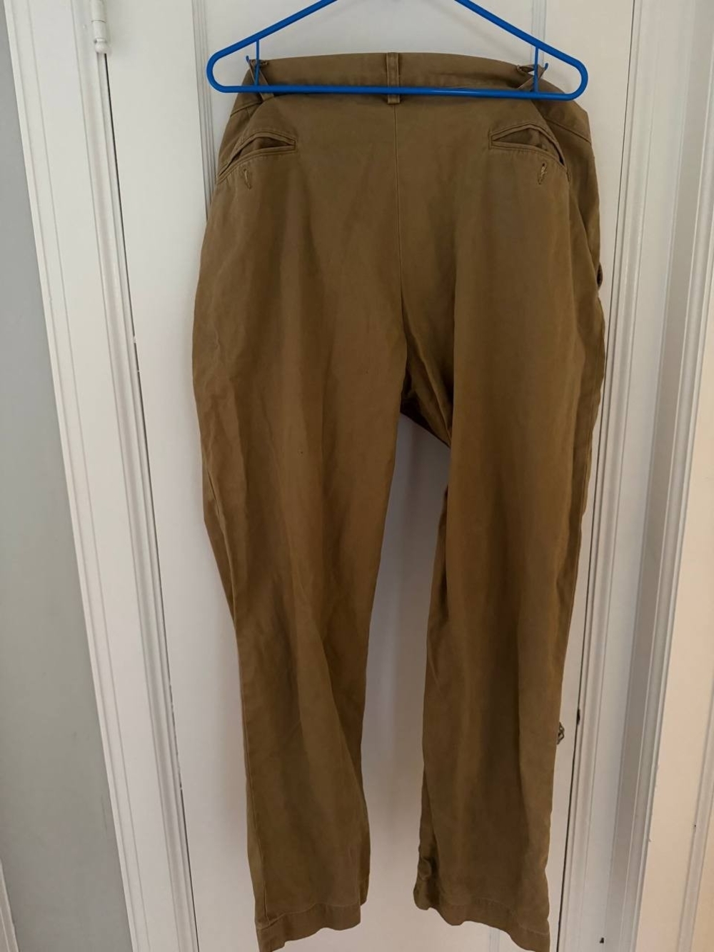 Ralph Lauren Men's Chino Pants in Olive-Brown